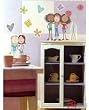 Home Decor Mural Art Wall Paper Stickers-fashionable girls IHS-309