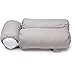 Sleep Yoga 2-Pack Pillow Cover Case Multi-Position Body Pillow - Hypoallergenic, Machine Washable - Gray 2PK