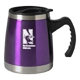 Northwestern University - 16-ounce Squat Travel Mug Tumbler - Purple