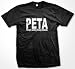PETA, People Eating Tasty Animals T-shirt, (Many Colors) Funny T-shirts, X-Large, Black
