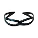 1 Inch Hard Headband Chain Design Plastic Hair Band with Teeth