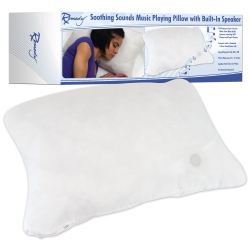 Specialty Medical Pillows Remedy Music Playing Pillow, Soothing Sounds