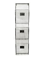 From Amazon.com. Click for details:
 Office Product: 3 Pocket Wall File Holder Finish: Pewter - Design Styles Office Product: 3 Pocket Wall File Holder Finish: Pewter - Design Styles