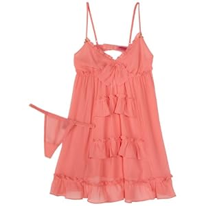 Betsey Johnson Women's Chiffon Babydoll