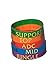 Summoner's Rift League of Legends Bracelet Top Jungle Adc Mid Support Silicone - PACK of 5