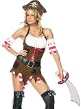 Pirate Peggy - Women's Sexy Pirate Costume Lingerie Outfit