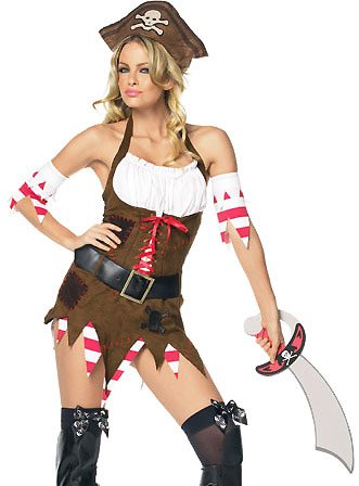 Pirate Peggy Costume Lingerie 