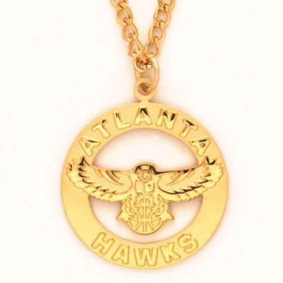 ATLANTA HAWKS OFFICIAL LOGO NECKLACE
