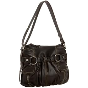 large black hobo handbags Tignanello Womens Soft Casual T9341