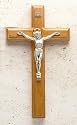 CRUCIFIX 11 INCH MAPLE CROSS