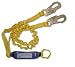 FallTech 7256ELYL ClearPack 6-Foot Y-Leg Shock Absorbing Lanyard with Loop End