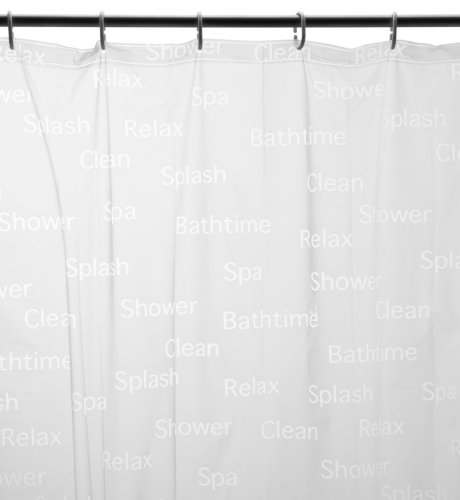 Script Design Shower Curtain