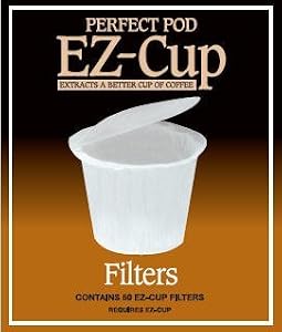 Ez-cup Filter Papers By Perfect Pod- 4 Pack (200 Filters)