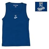 Kansas City Royals MLB "Debut" Tank Top Shirt For Women (Dark Royal)