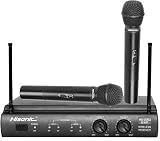 Hisonic UHF Dual Wireless Microphone System, HSU302H