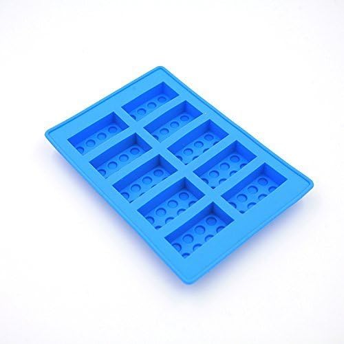 Chocolate Jelly Mold Lego Brick Shaped Ice Cube Tray DIY Mould by Mialand