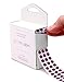 ChromaLabel 1/4 Inch Circle Sticker Labels, Easy to Write on Sticker Dots with Handy Dispenser, Round Color Coding Labels - 1000 Sticky Dots, Purple Stickers