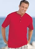 Short Sleeve Henley T-Shirt