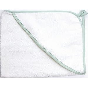 Organic Hooded Towel - Green