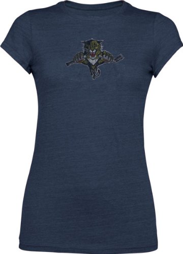 Florida Panthers Women's Tri-Blend Blasted Tee