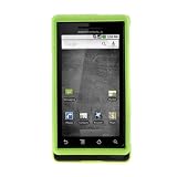 41N8o6MA3CL. SL160  GTMax Green Durable Rubber Hard Snap On Crystal Cover Case for Verizon Motorola Droid A855 CDMA Cell Phone