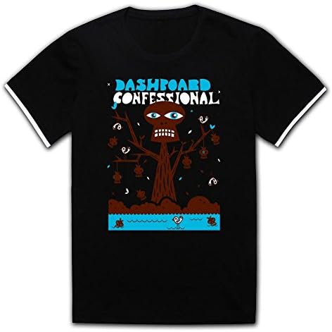 Jgdlkn Men Customized Dashboard Confessional Poster Tshirts Black