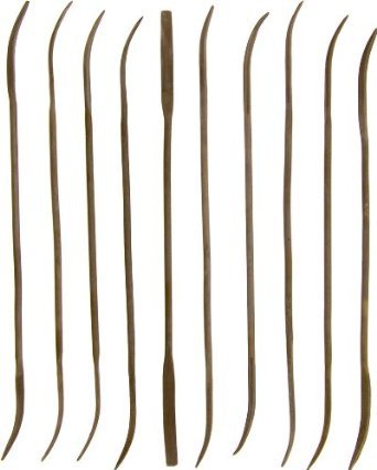 10-pieces 1/8" by 5-1/2" Riffler File Set, 17-RF10C-1