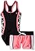 ZeroXposur Girls' Ballgame One Piece Swimsuit with Short