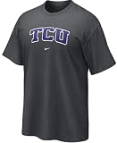 Nike TCU Horned Frogs Charcoal Classic Arch T Shirt