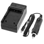 Replacement DMW-BLB13 Digital Camera Battery Charger with Car Adapter for Panasonic Lumix G DMC-GH1 / DMC-GH1K
