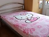 Hello kitty fleece blanket