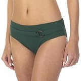 Merona Hipster Swim Bottoms with Belt - Green