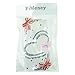 FiMeney Handmade Crystal Diamond Rhinestones Pink Love Heart Bow Bowknot Butterfly Transparent Back Hard Protective Case Cover For Samsung I9190 I9192 I9195 Galaxy MINI S4 (NOT FOR S4) + Cleaning Cloth + 2013 Calendar Card + Pink Stylus Pen + Pink Butterfly And Sakura Dust Plug