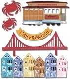 EK Success SPJE011 Jolee's Boutique San Francisco Destination Sticker