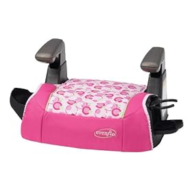 Click here to buy Evenflo Big Kid No Back Booster - Pink Circles by Evenflo.
