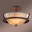 Minka Lavery Calavera 3 Lt Enclosed Semi Flush 687-14