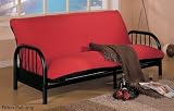 Beautiful Futon Mattress In Red