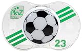 Razbaby Keep-It-Kleen Pacifier, Soccer Ball, 0-36 Months