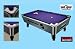 Valley 8'0 Italian Slate Bed Pool Table (Non Coin Operated) Complete with Accessories