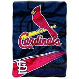 St. Louis Cardinals 60"x80" Royal Plush Raschel Throw Blanket - Speed Design Warm Durability