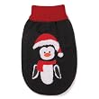 Zack Zoey Acrylic Holiday Penguin Dog Sweater Small Black from PetEdge Dealer Services