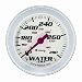 Equus 8242 Water Temperature Gauge - Black