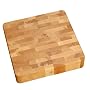 J.K. Adams CNK-1616-N 16-Inch Square-Shaped Maple End-Grain Chunk Board