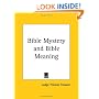 Bible Mystery and Bible Meaning