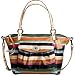 Coach Legacy Stripe Varigated Leah Shopper Bag Tote