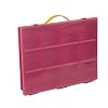 Romanoff Toy Car Case, Red Base with Clear Lid