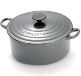 Review Le Creuset 250011859 / Le Creuset Cast Iron Round Cocotte / Casserole 18cm Granite