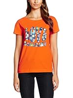 Love Moschino Camiseta Manga Corta (Naranja)