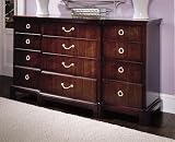 Beau Nouveau Breakfront Dresser