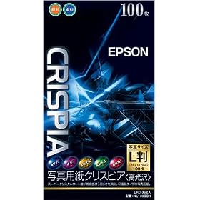 EPSON �ʐ^�p���N���X�s�A ������ L���J�b�g�� 100������ KL100SCK